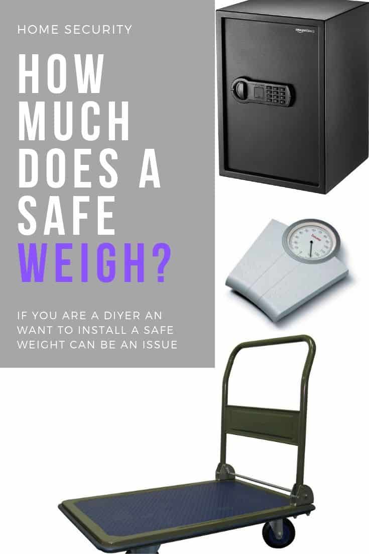 Weighing a collection of home safes and firesafes for you to install yourself